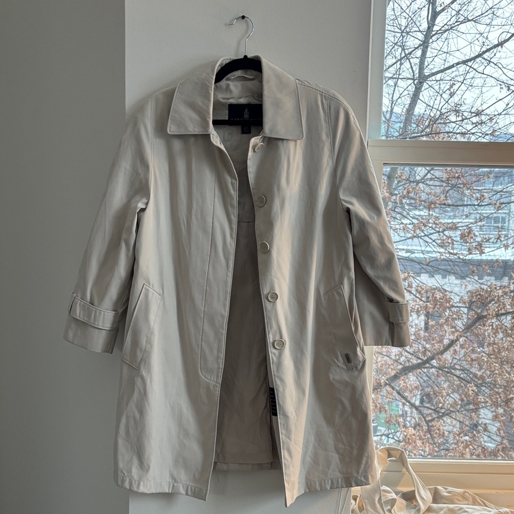London Fog Beige Trench Coat
